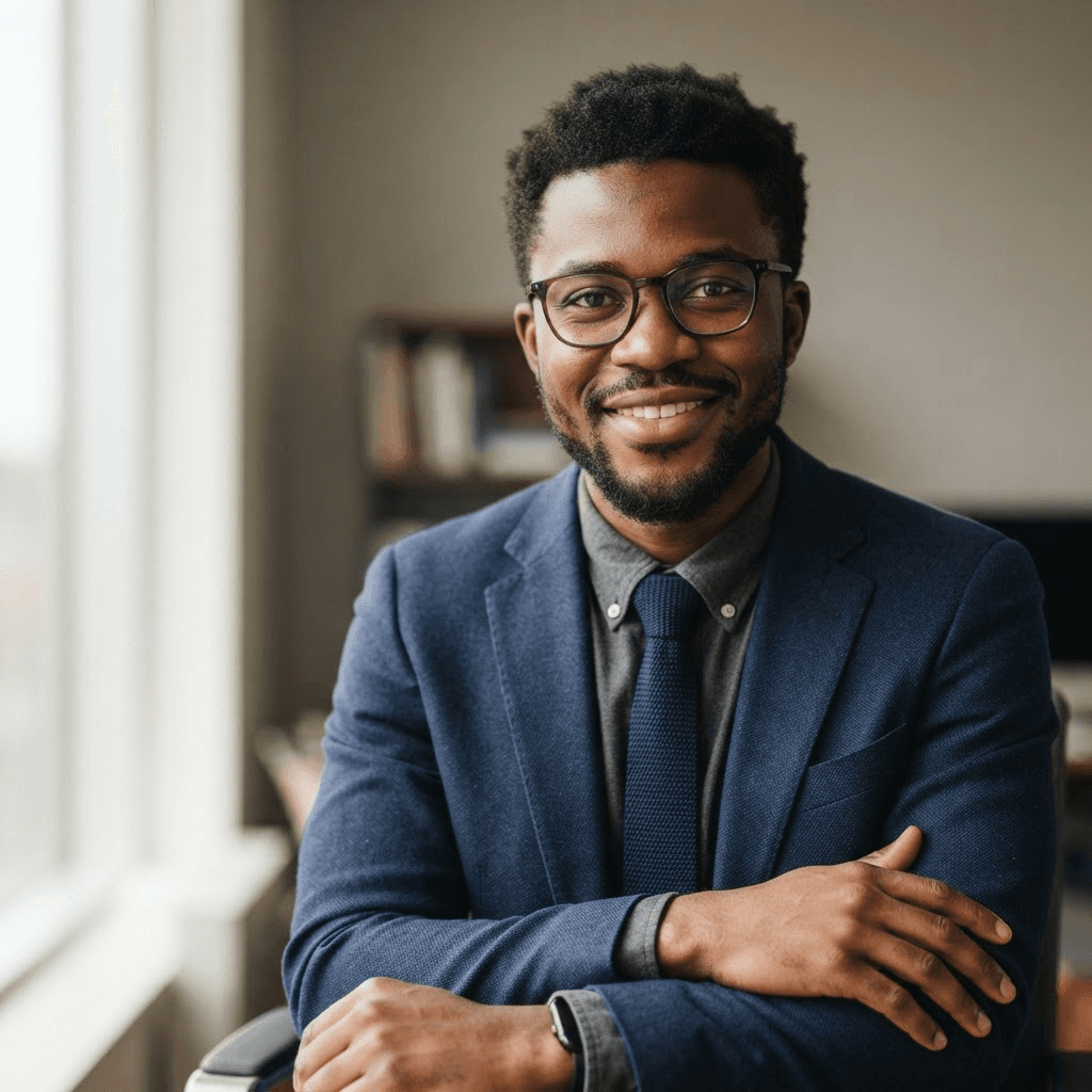 Portrait of Samuel Okafor
